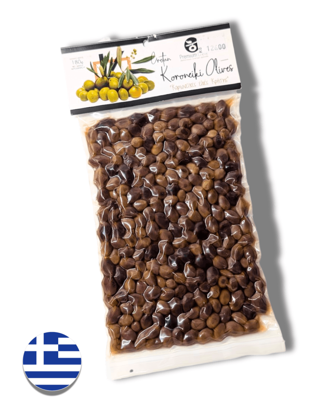 ŘECKO - Malé olivy KORONEIKI z Kréty 200 g, PREMIUM CRETE