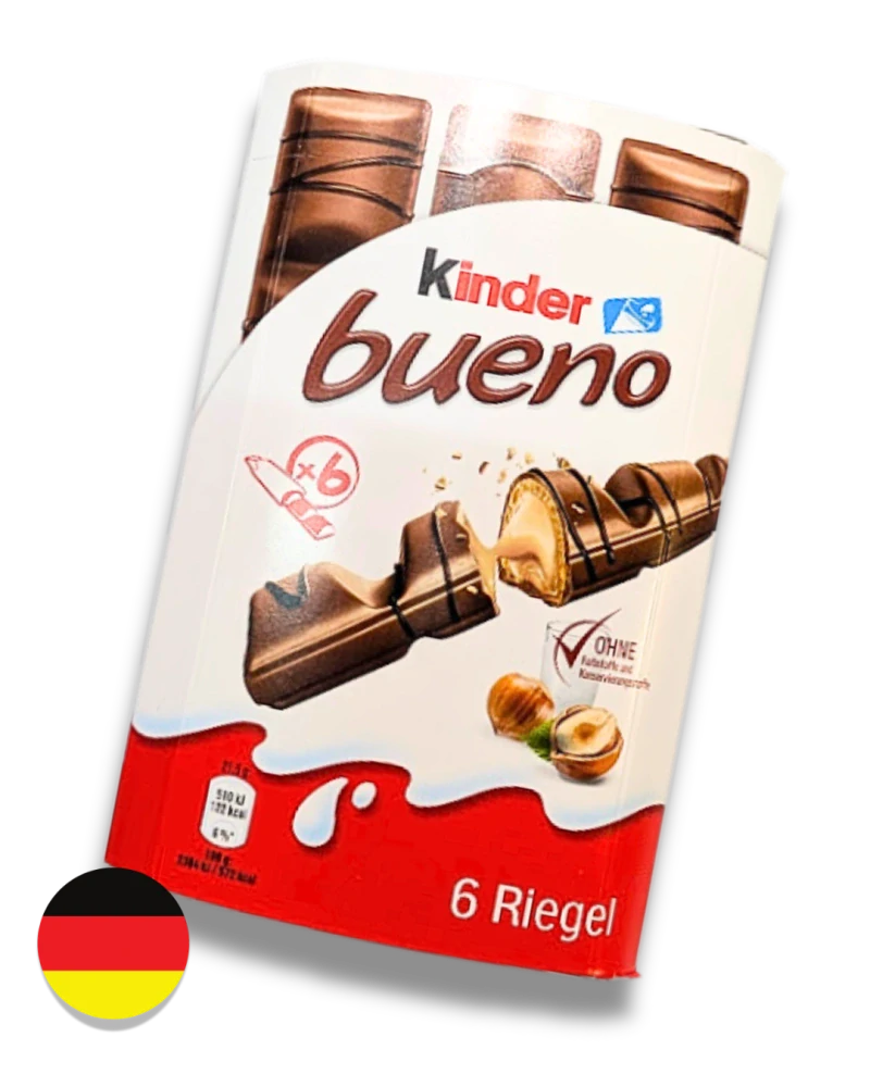 Kinder bueno 6 ks– 129 g