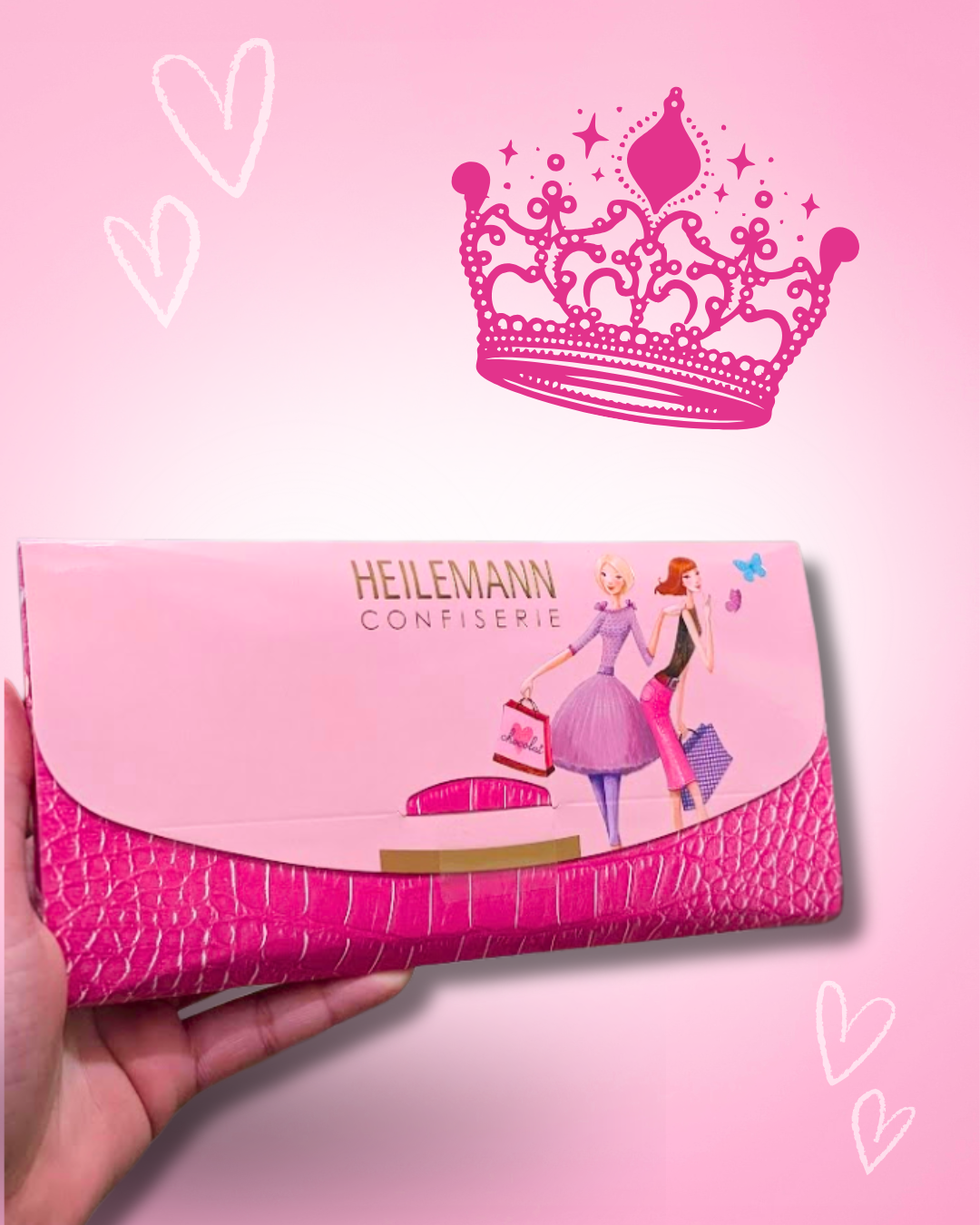 LADY - HEILEMANN Peněženka mléčná čokoláda 80 g