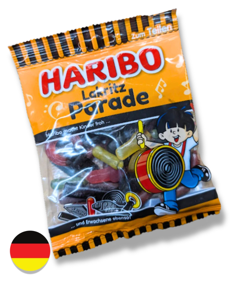 HARIBO Lékořicové bonbóny Lakritz Parade - 175 g