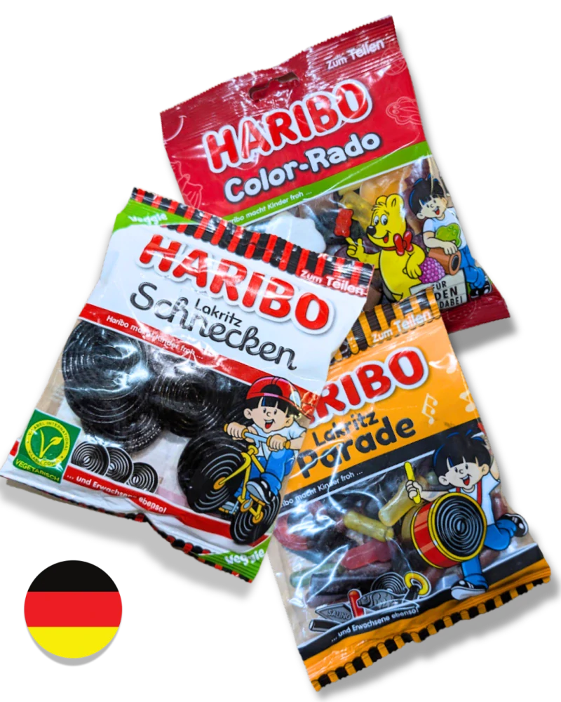HARIBO Lékořicové bonbóny RŮZNÉ DRUHY