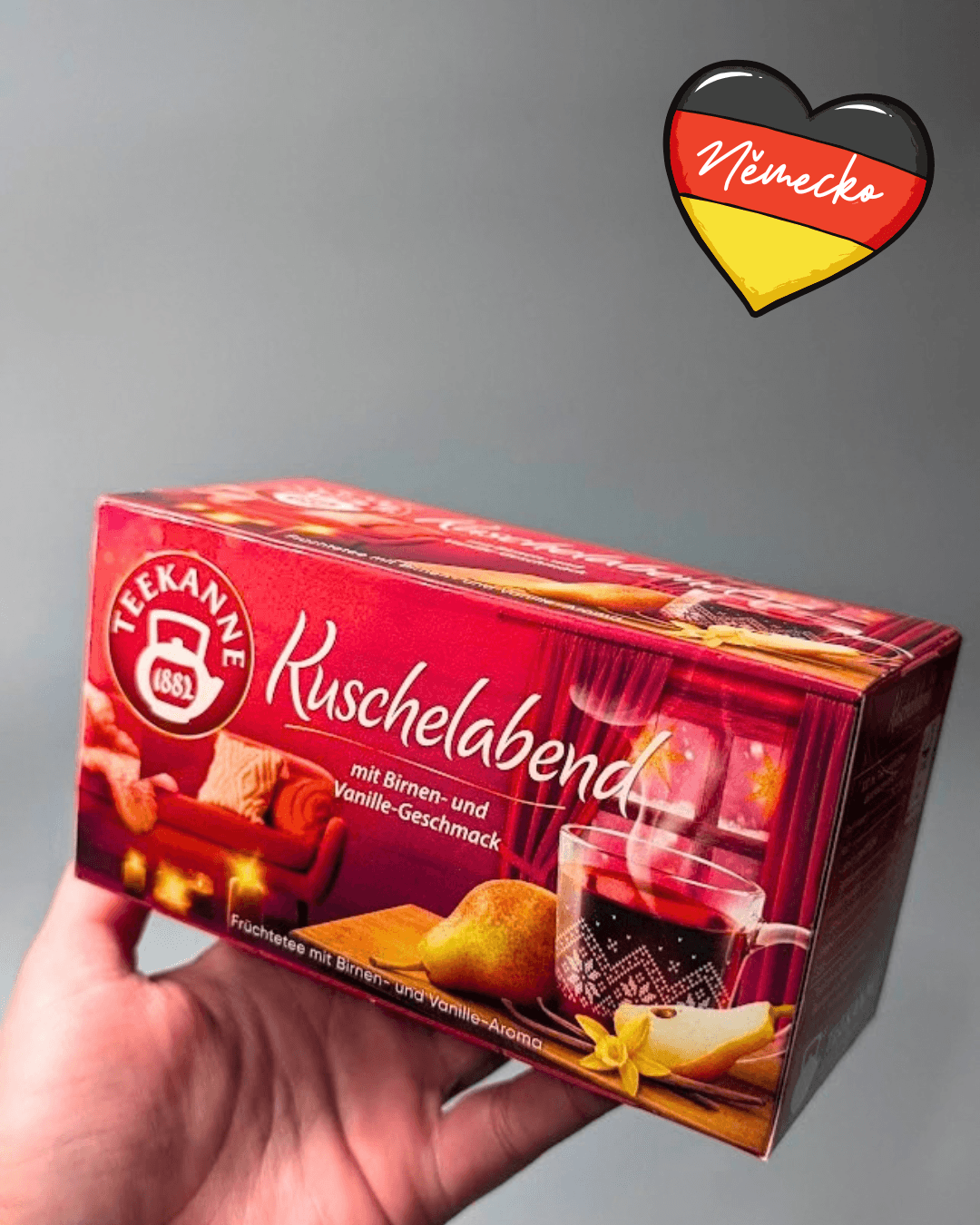 VÁNOCE-Teekanne čaj Kuschelabend – Útulný večer (40,5g)