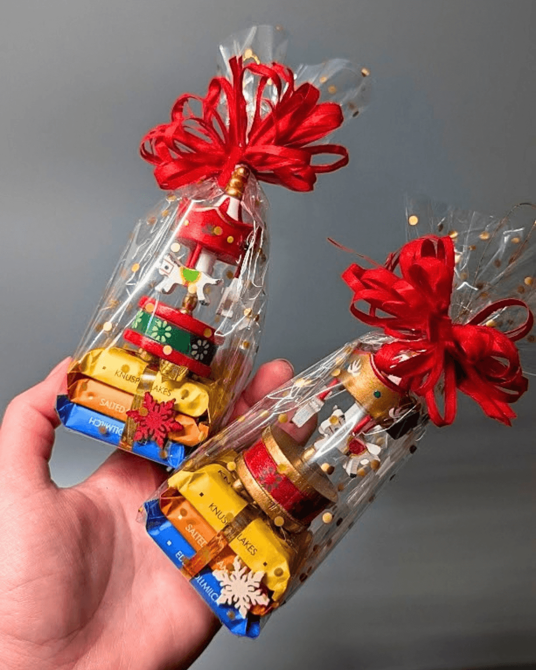 VÁNOCE-Mini dárkový balíček Ritter sport čokoládky VÁNOČNÍ KOLOTOČ
