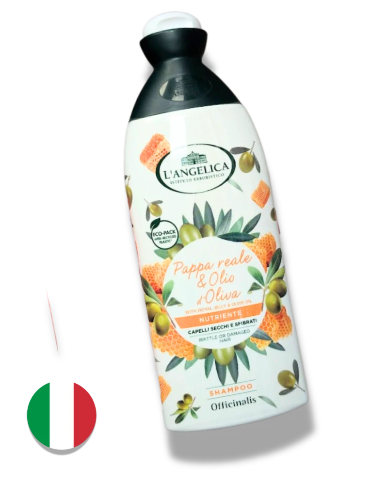 L´Angelica šampon Nutriente Jelly & Olive Oil (mateří kašička a olivový olej) 250 ml
