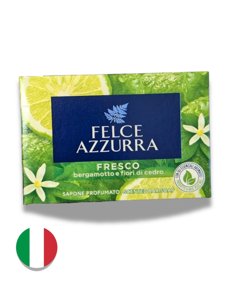 Felce Azzurra tuhé mýdlo Fresco – 100 g, zelené