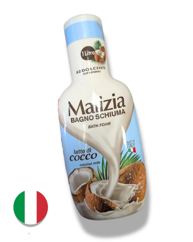 Malizia pěna do koupele a sprchový gel Coconut Milk (kokosové mléko) 1000 ml