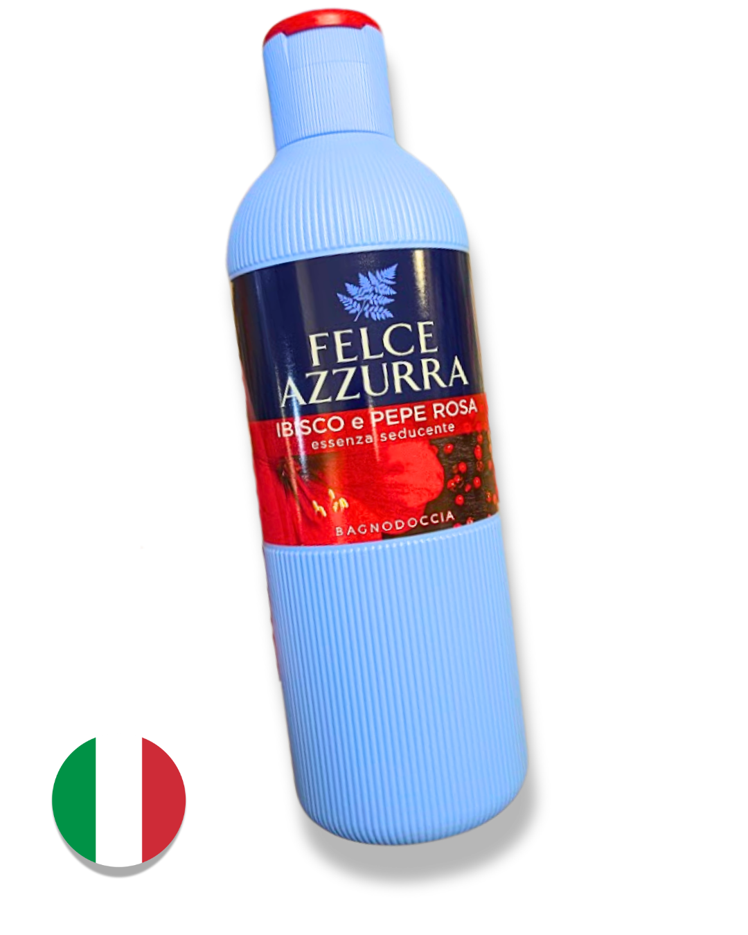 Felce Azzurra sprchový gel Ibisco e Pepe Rosa (Ibišek a růžový pepř) – 650 ml