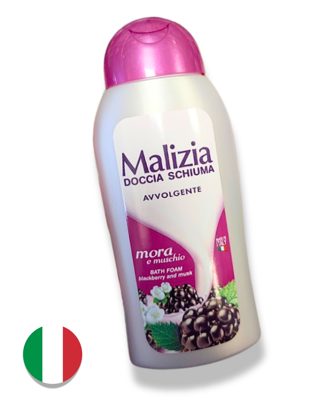 Malizia sprchový gel Blackberry and Musk (Ostružina a pižmo) 300 ml