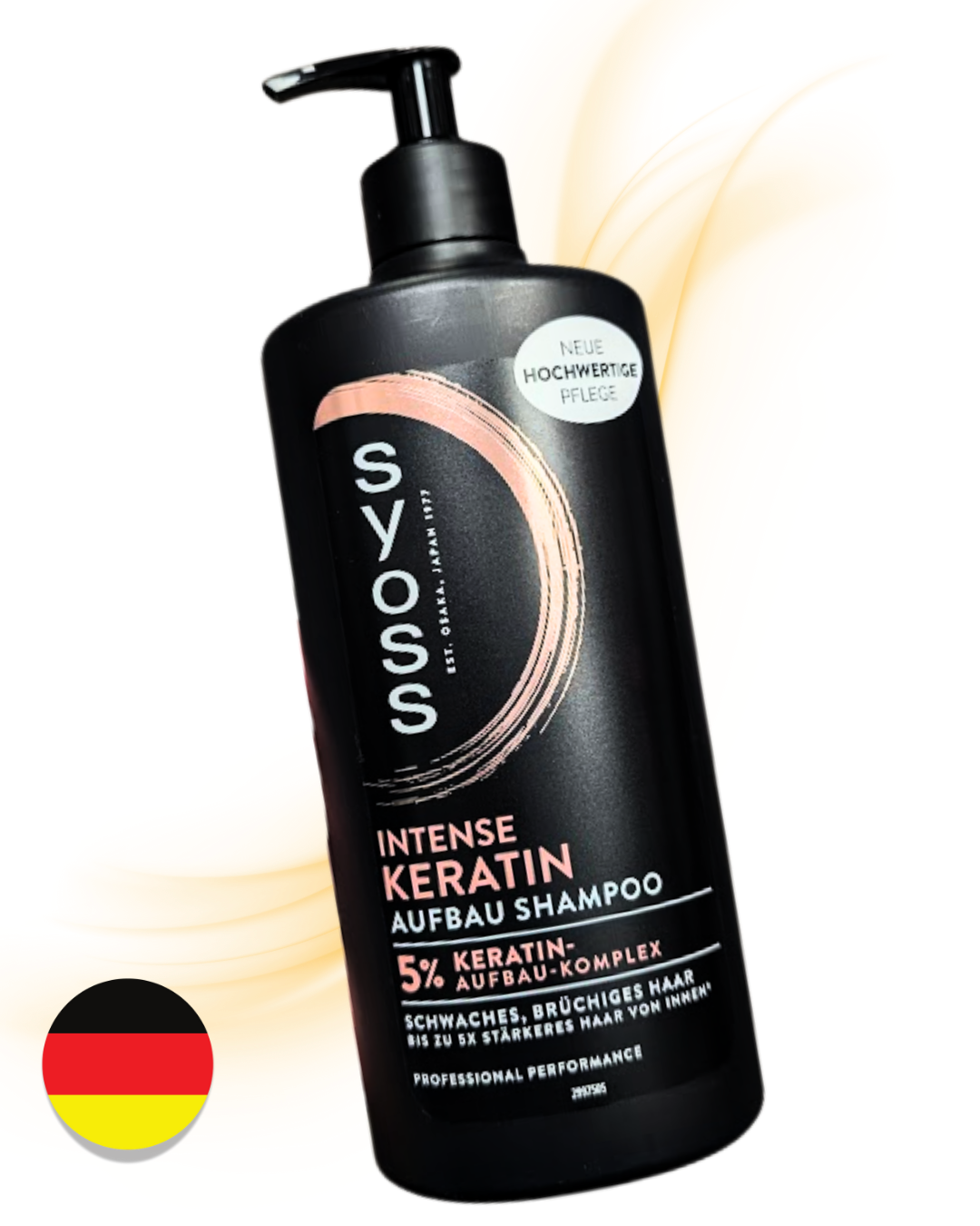 Syoss Intense Keratin Shampoo – šampon pro křehké a lámavé vlasy 440 ml