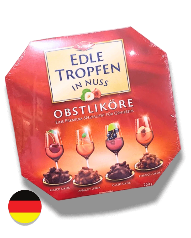 EDLE TROPFEN – OBSTLIKÖRE, 250 g ČERVENÁ