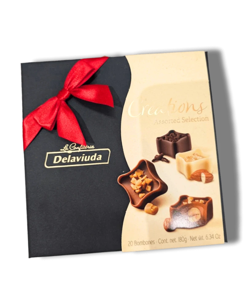 Delaviuda Creations Assorted Selection bonboniéra 180 g, 20 pralinek