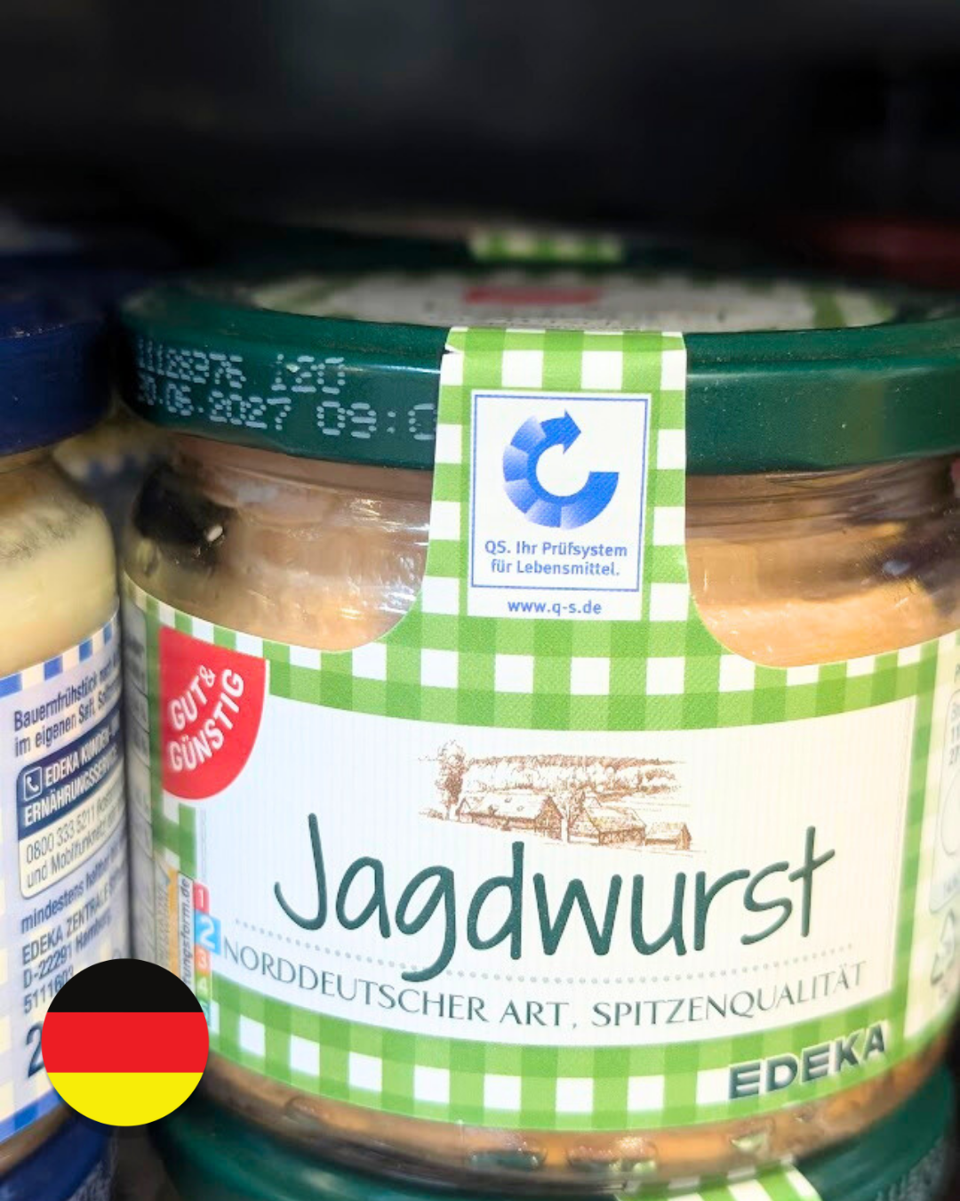 EDEKA Lovecký salám na severoněmecký způsob 250 g