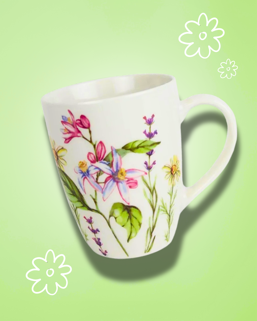 Hrnek LUČNÍ KVÍTÍ 320 ml