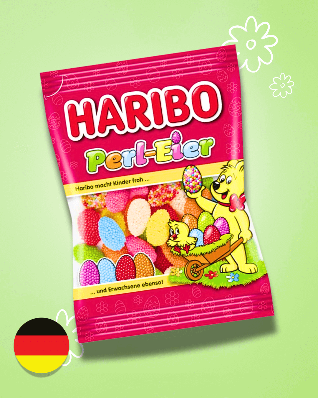 VELIKONOCE HARIBO Perlová Velikonoční vajíčka 175g