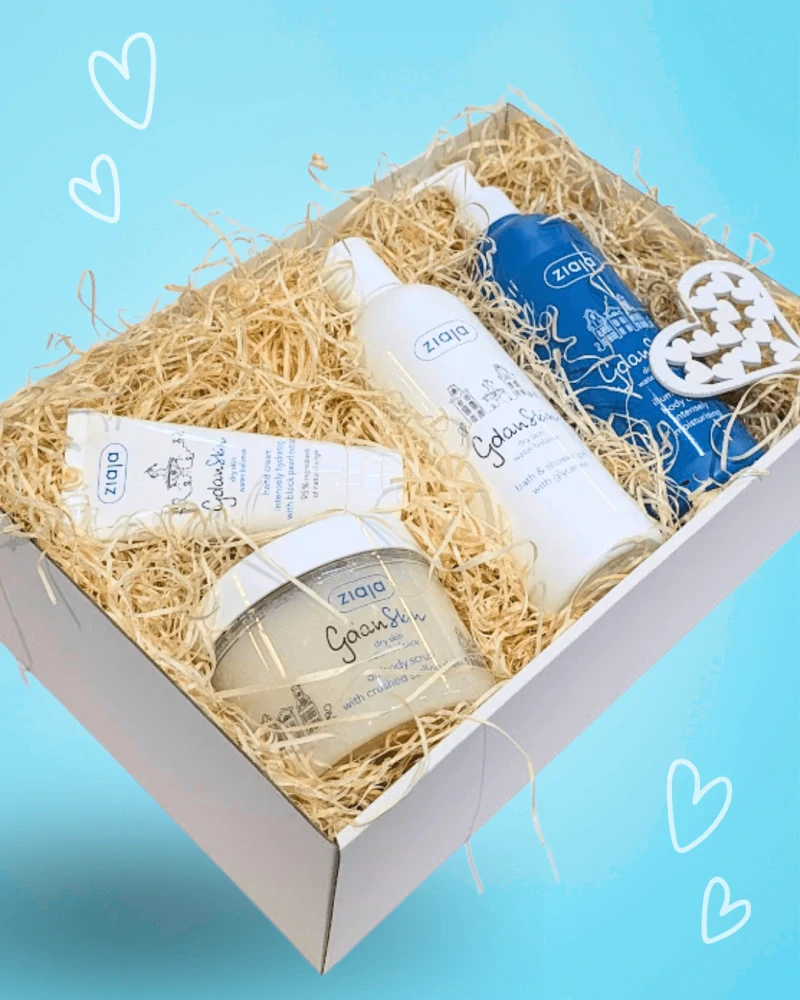 Dárková krabička Ziaja – Řada GdanSkin