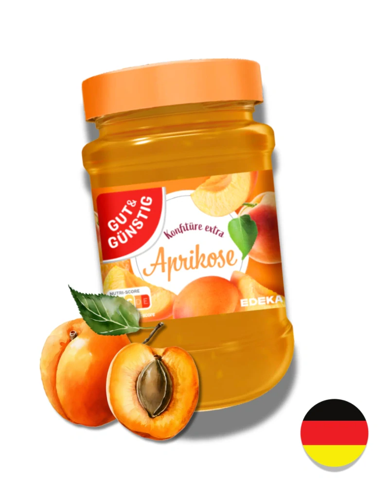EDEKA G&G Ovocný džem – MERUŇKOVÝ 450 g