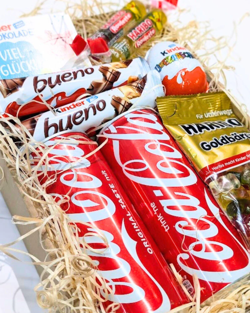 Dárková krabička s CocaColou