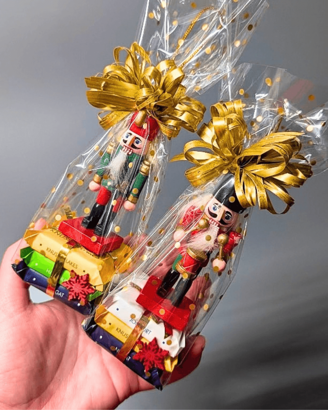 VÁNOCE-Mini dárkový balíček Ritter sport čokoládky VÁNOČNÍ LOUSKÁČEK