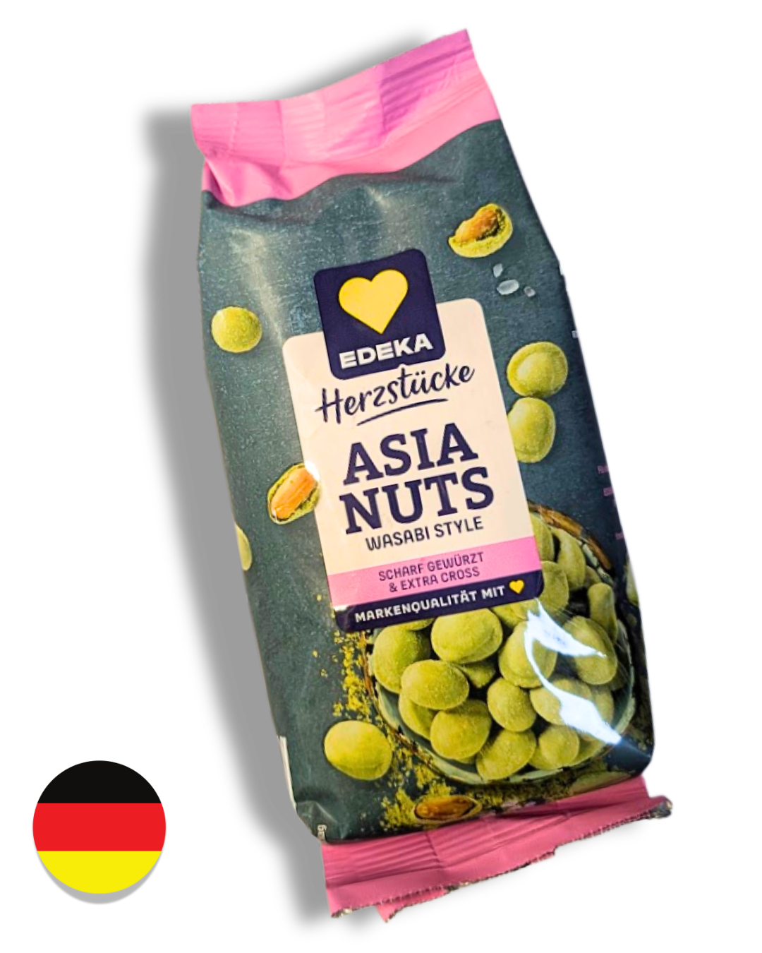 OŘÍŠKY - EDEKA Wasabi ořechy v těstíčku 150 g