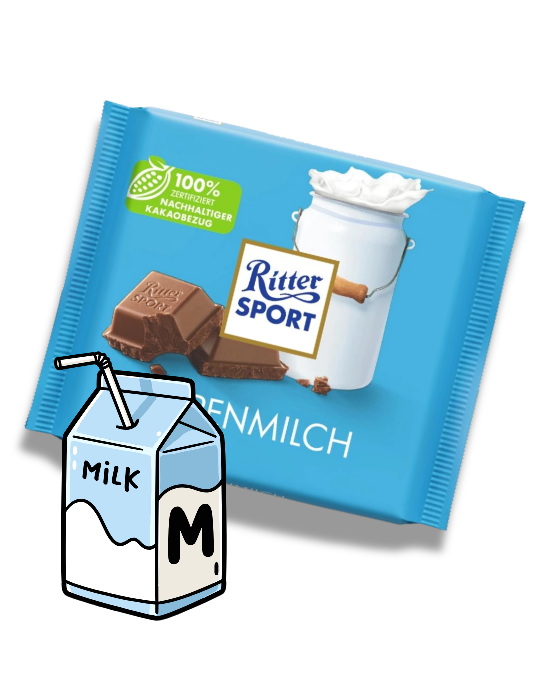 Ritter Sport čokoláda ALPENMILCH 100 g