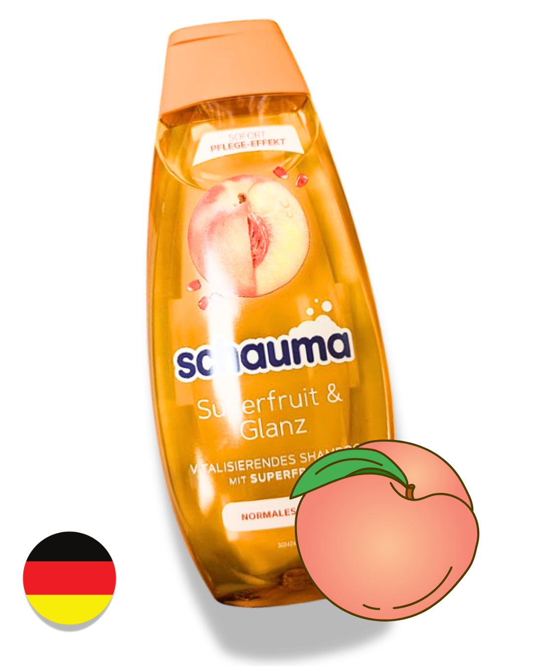 Schauma Superfruit & Glanz BROSKEV – posilující šampon 400 ml