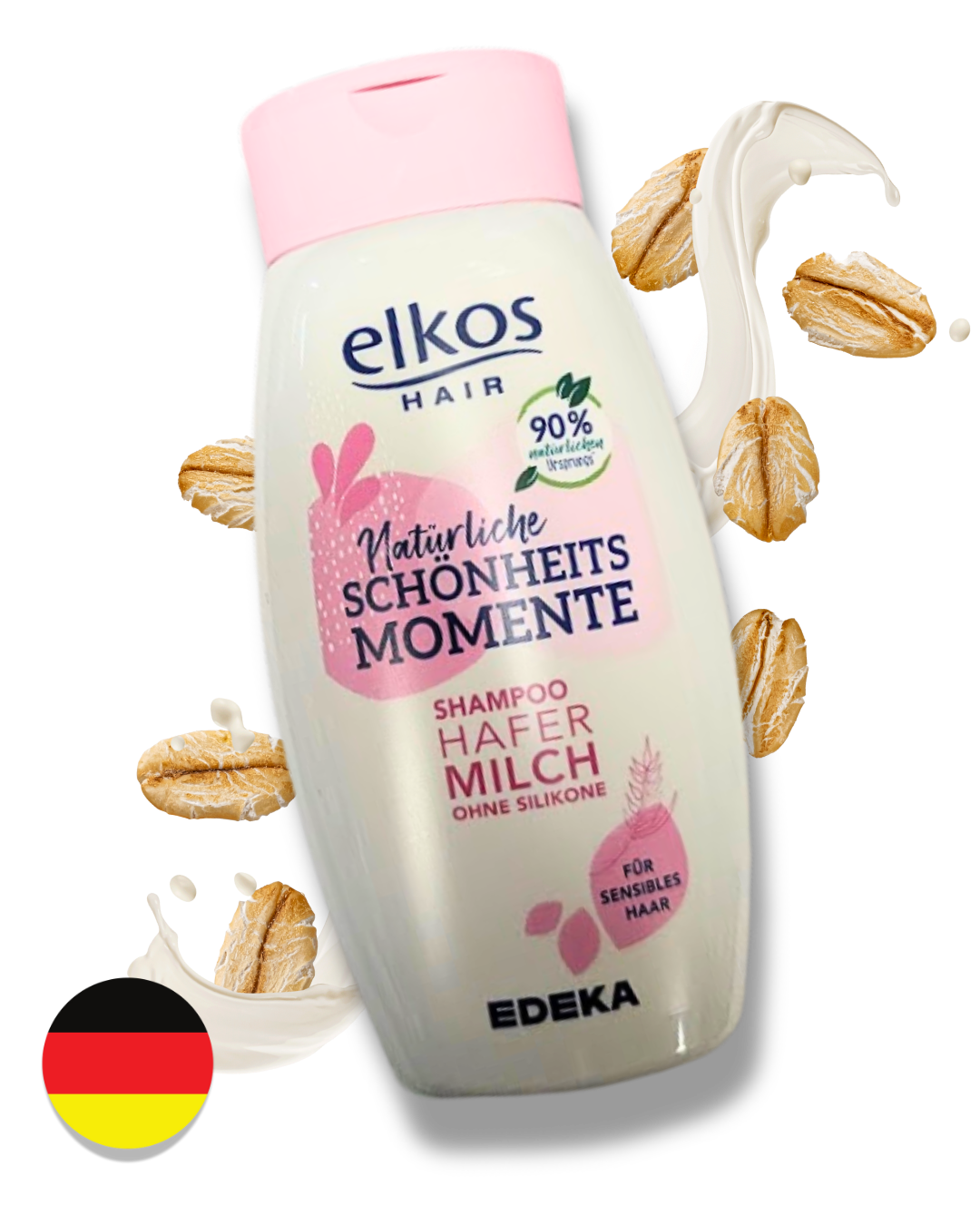 Elkos Premium – šampon OVESNÉ MLÉKO pro citlivé vlasy 250 ml