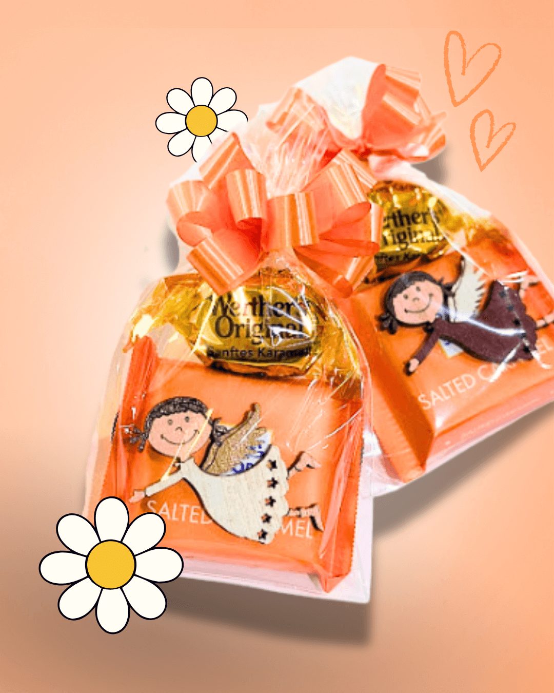 Mini balíček Andělka ORANŽOVÝ