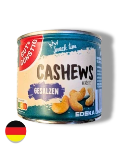 OŘÍŠKY - EDEKA Kešu oříšky v dóze, pražené, solené 150g