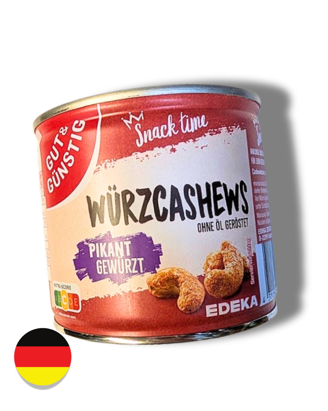 OŘÍŠKY - EDEKA Pikantně kořeněné kešu ořechy 200 g