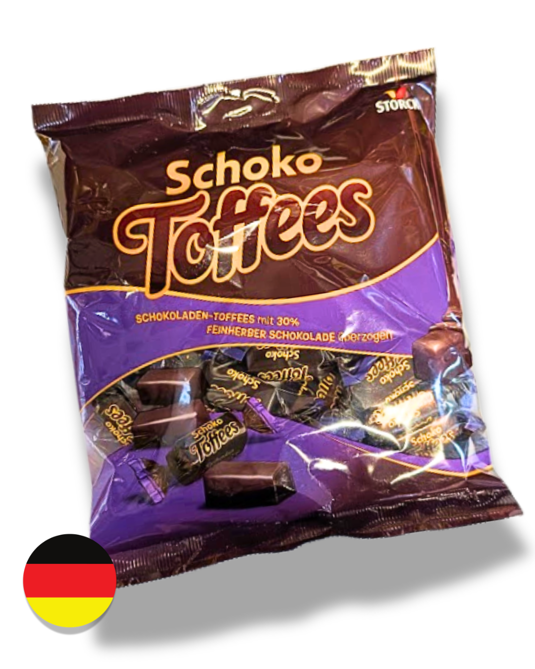 Toffee Schoko čokoládové karamelky s hořkou čokoládou 352 g