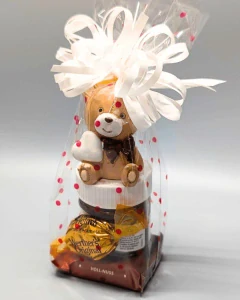 MEDVÍDCI - Dárkový balíček mini nutella a medvídek