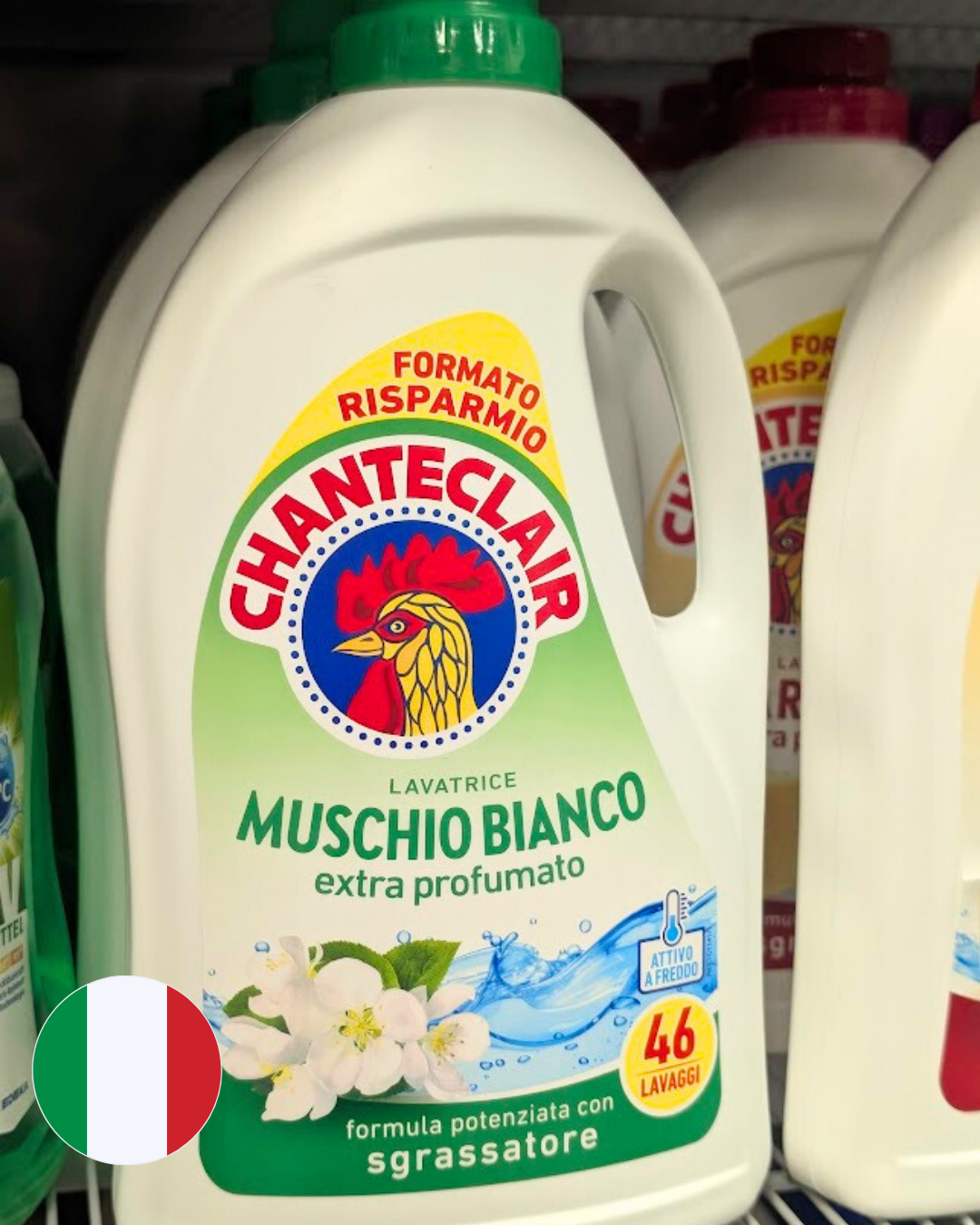 Chanteclair Lavatrice 2070ml Muschio Bianco 46 D