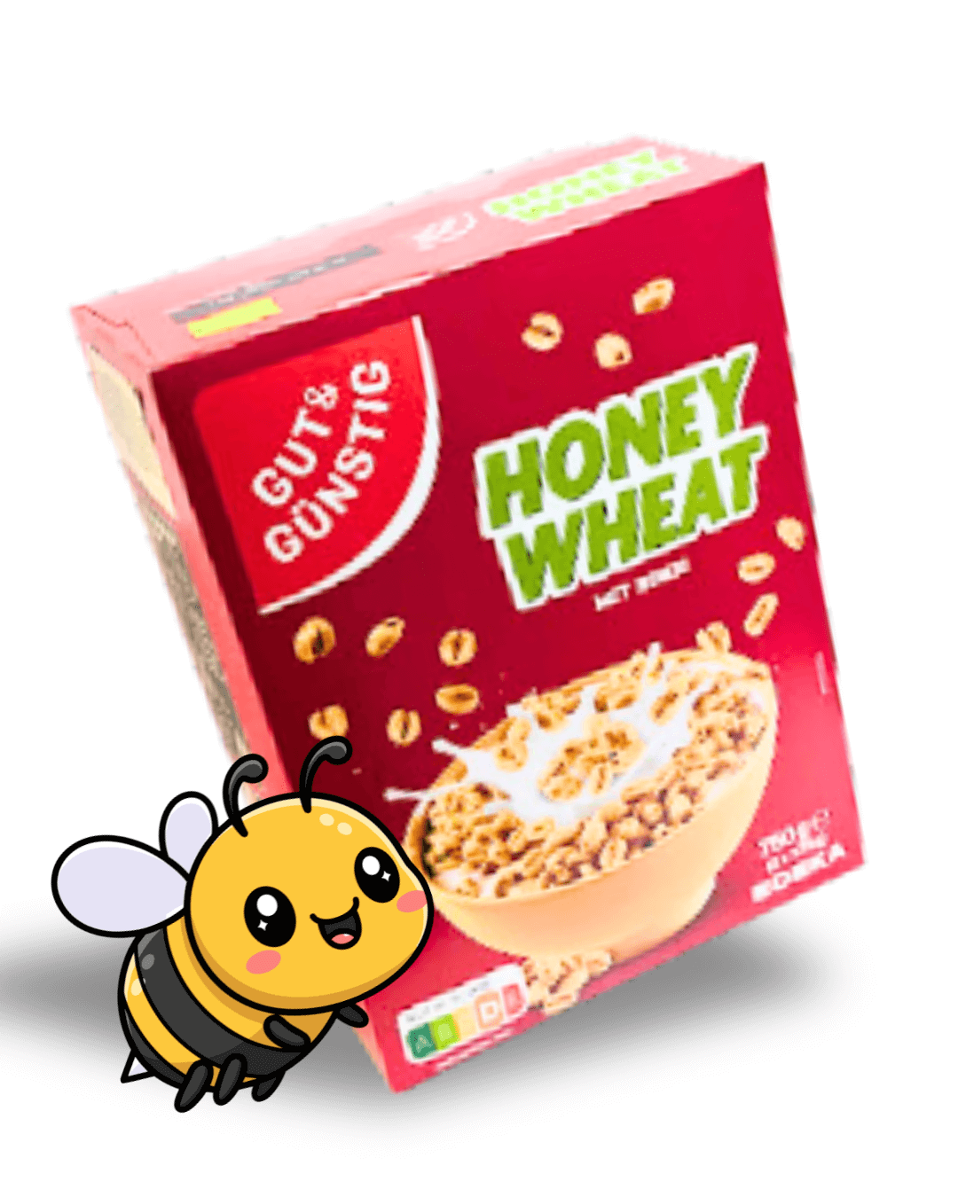EDEKA Pšeničné lupínky s medem HONEY WHEAT 750 g