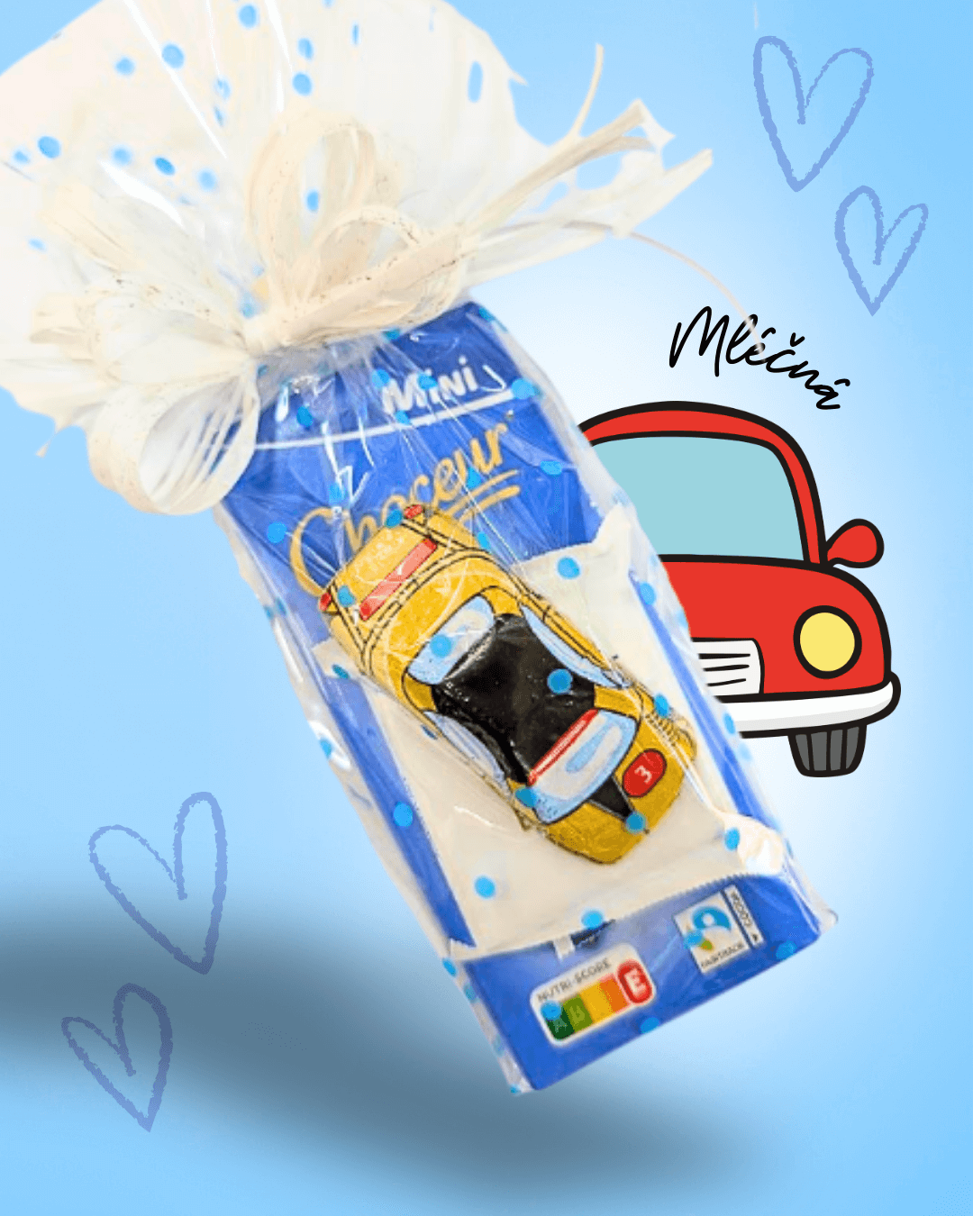 Mini balíček autíčko