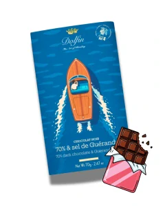 LA DOLCE VITA - DOLFIN hořká čokoláda 70 % s mořskou solí 70 g