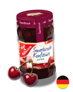 EDEKA G&G Ovocný džem – VIŠŇOVÝ 450 g