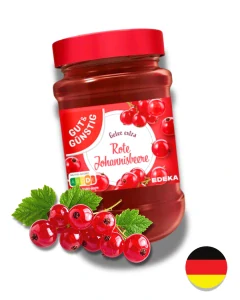EDEKA G&G Ovocný džem – ČERVENÝ RYBÍZ 450 g