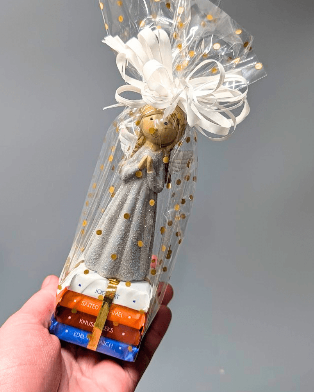 Mini dárkový balíček Ritter sport čokoládky ANDÍLEK
