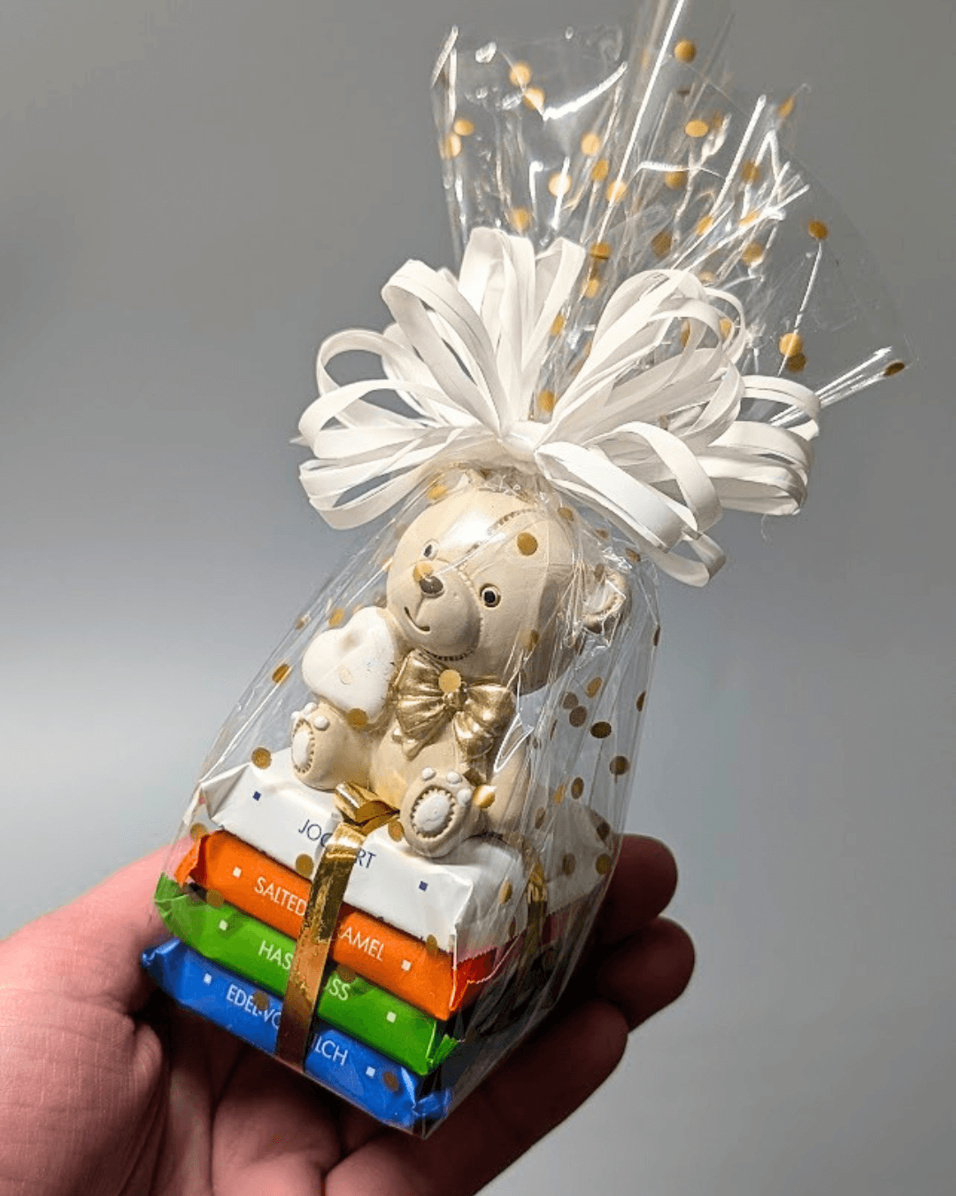 Mini dárkový balíček Ritter sport čokoládky MEDVÍDEK II.