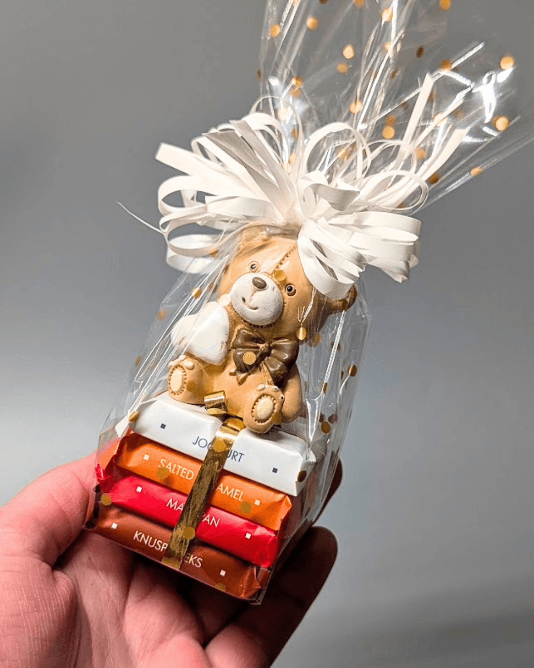 Mini dárkový balíček Ritter sport čokoládky MEDVÍDEK I.