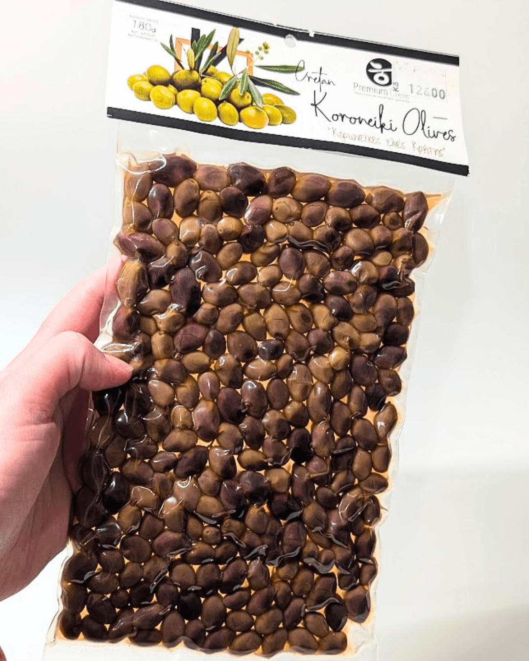 ŘECKO - Malé olivy KORONEIKI z Kréty 200 g, PREMIUM CRETE