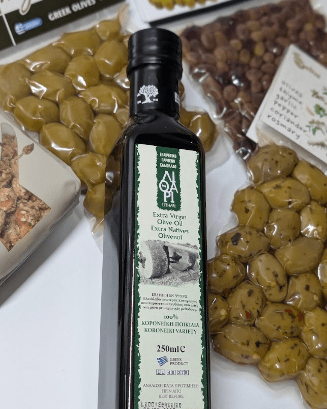 ŘECKO - Extra panenský olivový olej 250 ml, LITHARI