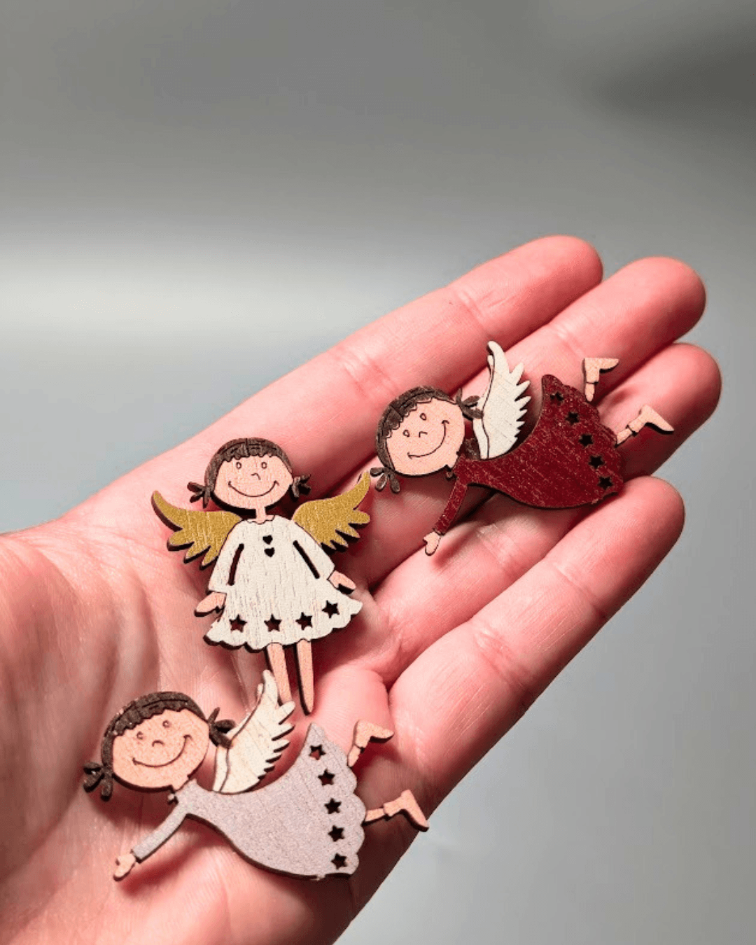 ANDĚLSKÁ - Mini dárkový balíček s ANDĚLSKOU svíčkou a Andělkou