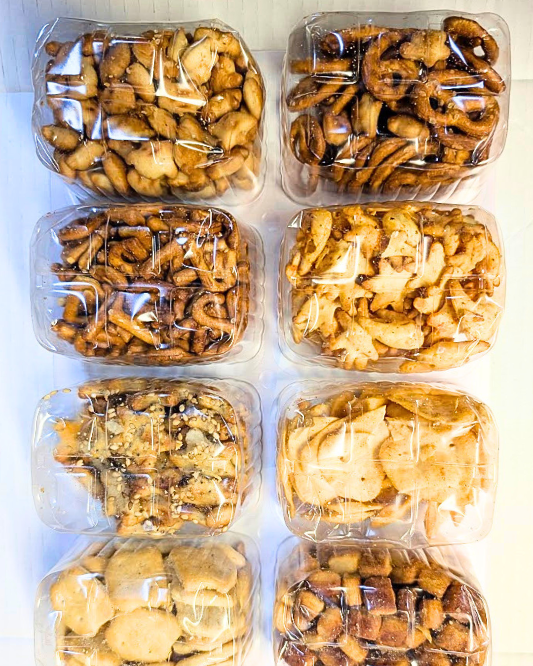 EDEKA Snack Mix – 8 druhů slaného pečiva (300 g)