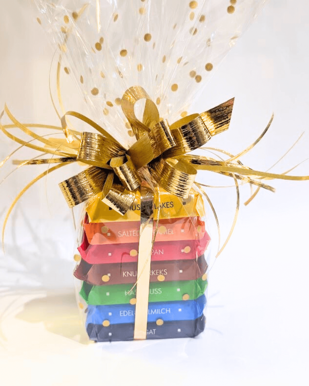 Mini dárkový balíček Ritter sport čokoládky DUHA