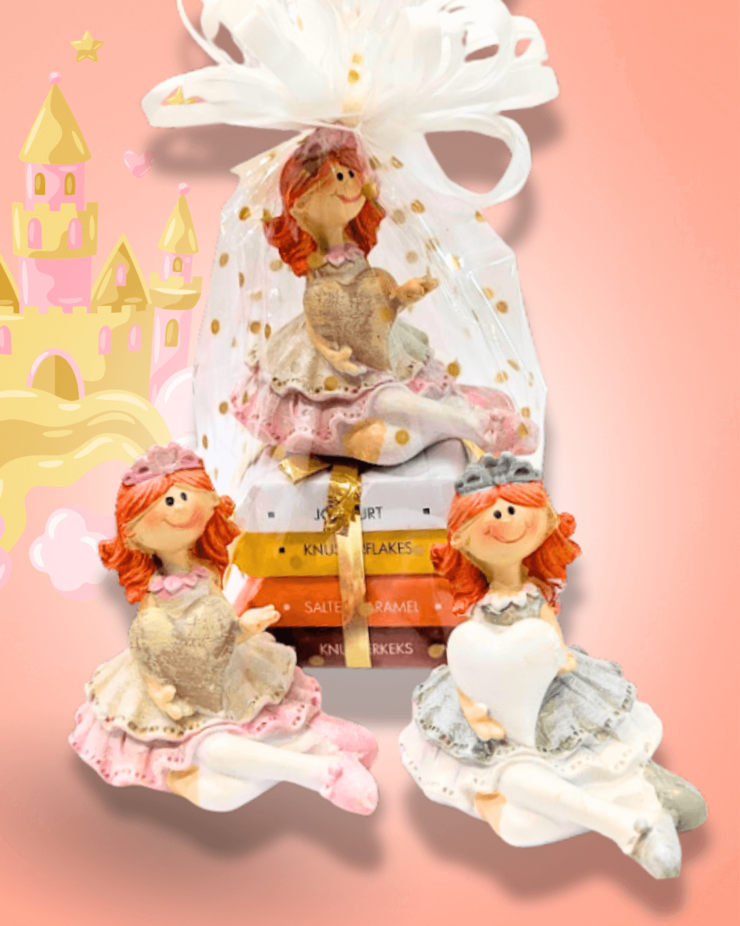 Mini dárkový balíček Ritter sport čokoládky PRINCEZNA