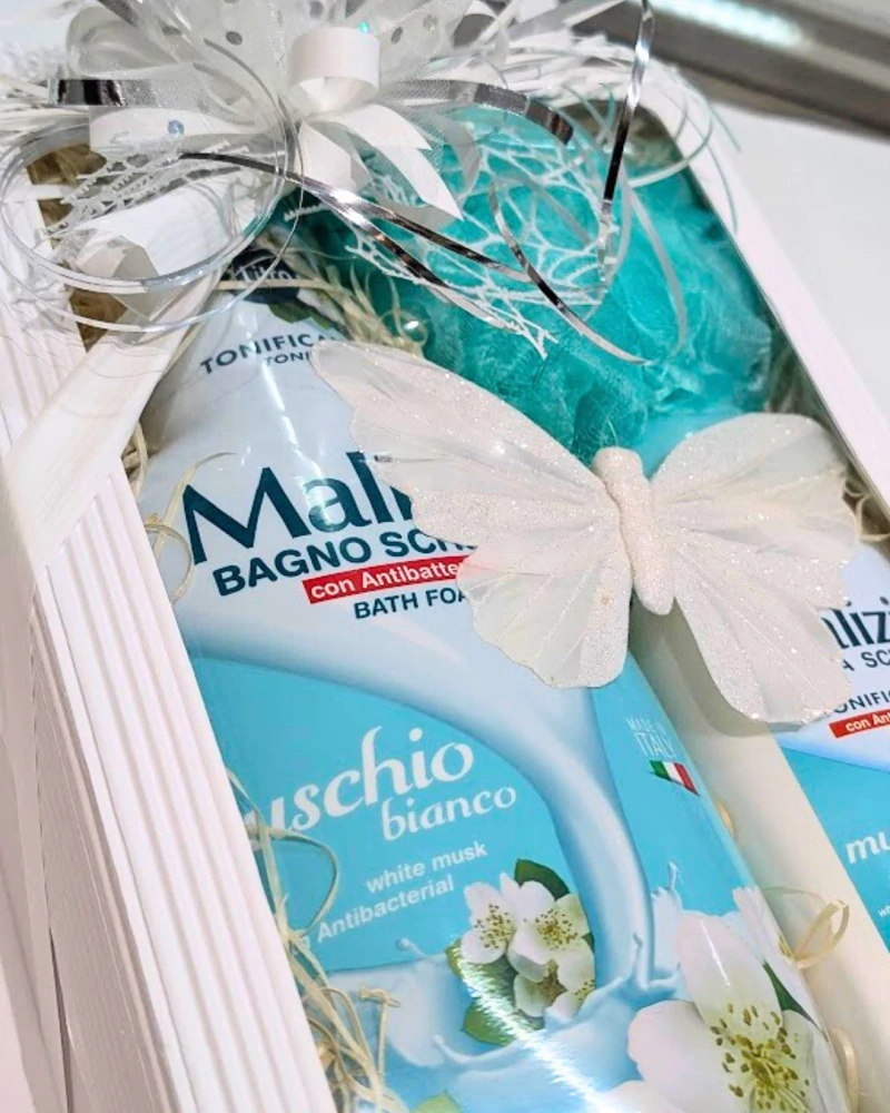 Dárková krabička Malizia Muschio bianco