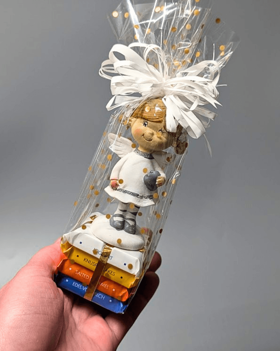Mini dárkový balíček Ritter sport čokoládky ANDĚLKA VIKTORKA