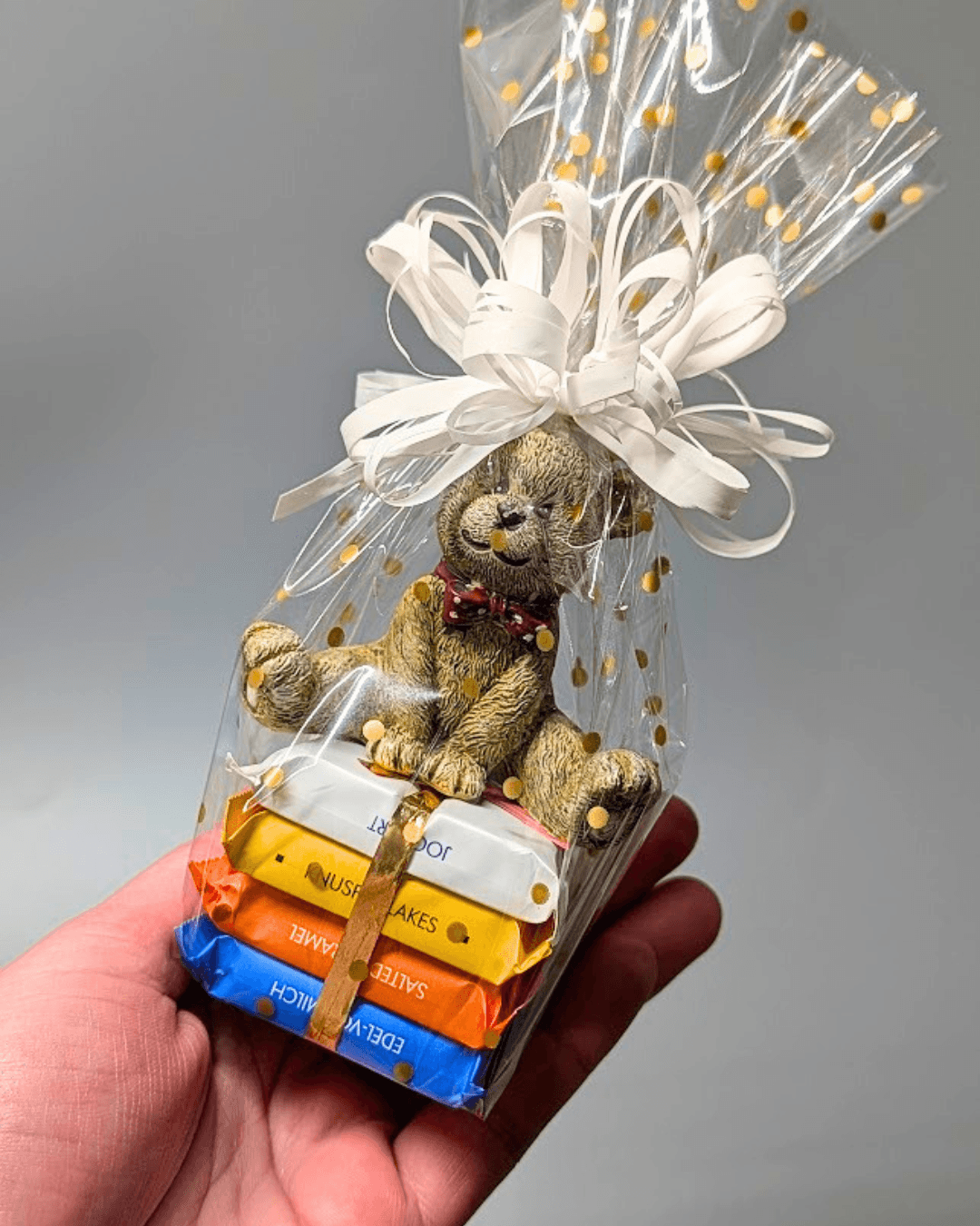 MEDVÍDCI - Mini dárkový balíček Ritter sport čokoládky MEDVÍDEK BÉĎA