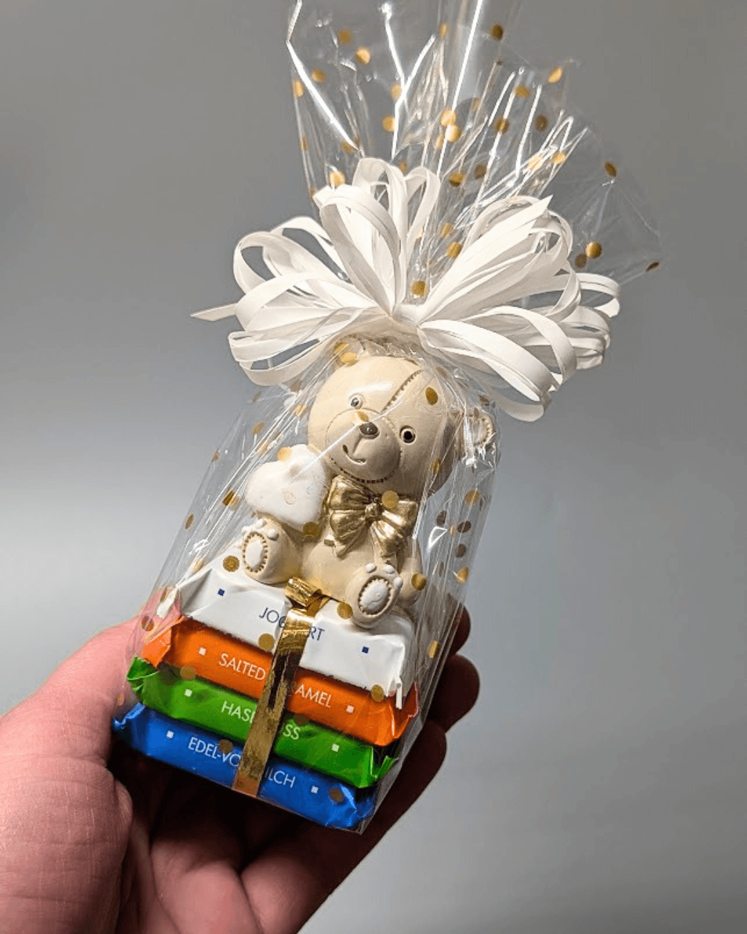 Mini dárkový balíček Ritter sport čokoládky MEDVÍDEK II.